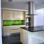 30mm leather effect Silestone work surfaces 